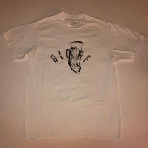 Gloire et. Sang “kiss of death” white mens tee